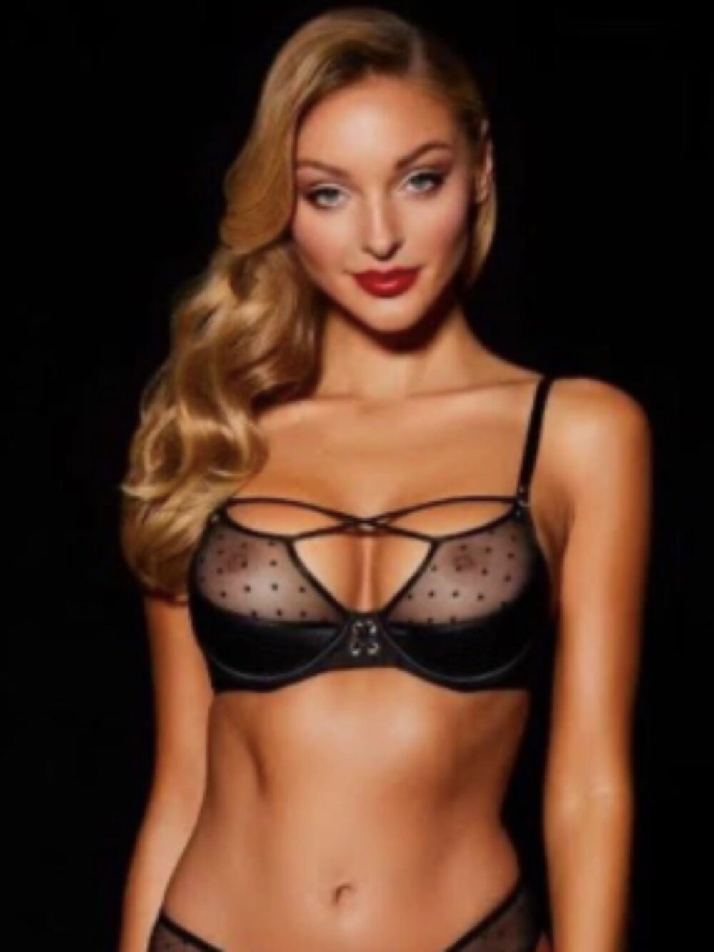 NWT Honey Birdette MILA Bra/Waspie Lingerie Set